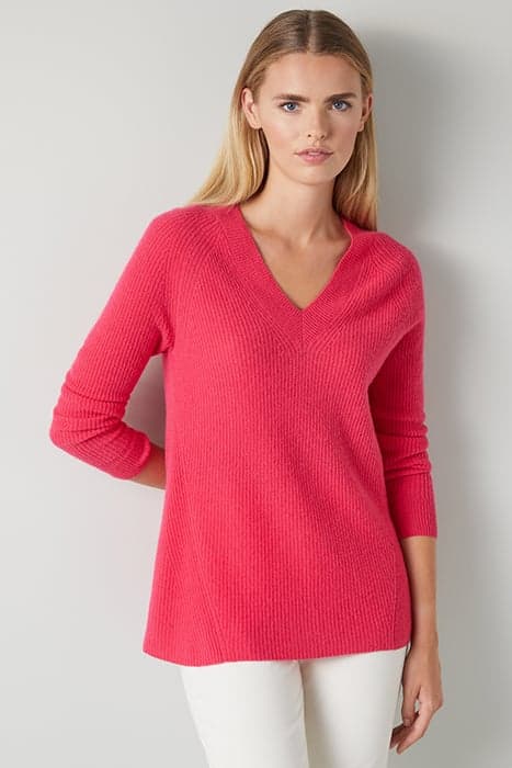 TK CELEST LOFTY VNECK WATERMELON by LK Bennett