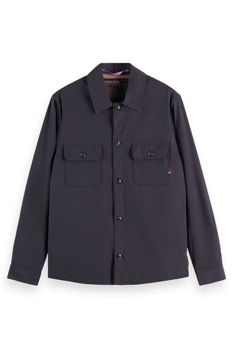 NYLON-BLEND OVERSHIRT DEEP SEA by Scotch & Soda