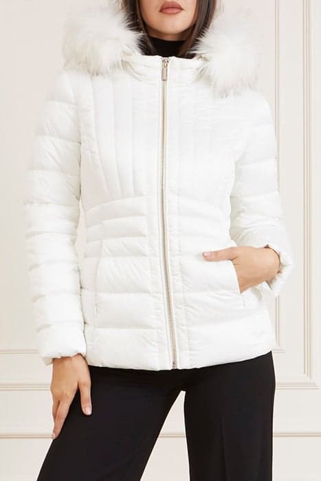 MARIAH PUFFER JACKET PALE PEARL by Marciano by Guess