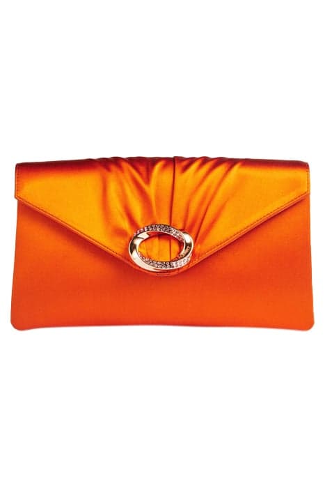 SERENA - ENVELOPE CLUTCH BURNT ORANGE by LK Bennett