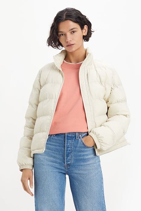 EFFIE PACKABLE PUFFER ALMOND MILK by Levi's