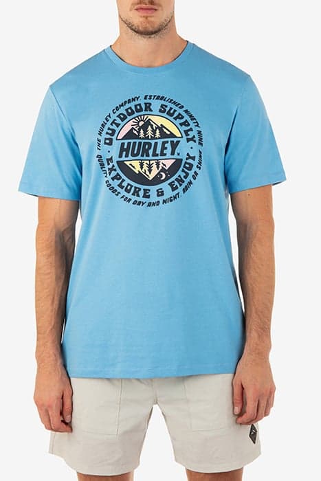 EVD EXPLR DAY & NIGHT SHORT SLEEVE FROSTBITE by Hurley