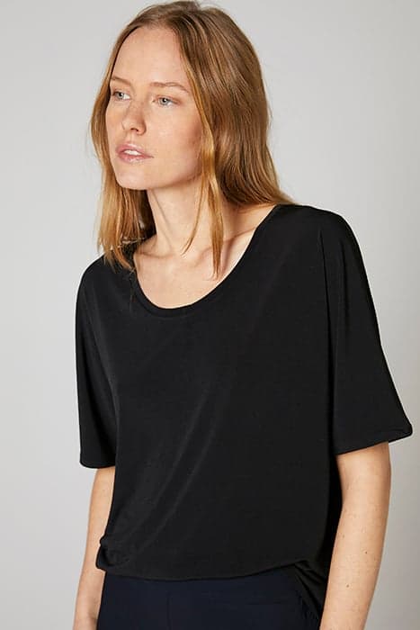 LUXE JERSEY T-SHIRT BLACK by TRVL DRSS