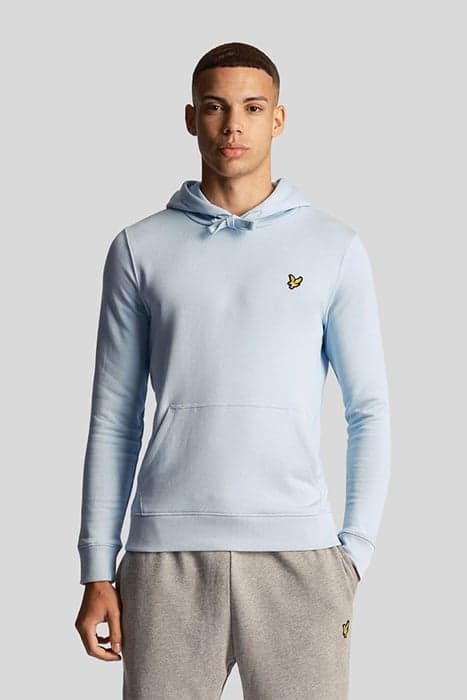 PULLOVER HOODIE LIGHT BLUE by Lyle & Scott