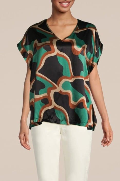 TOP GRAPHIC VISCOSE PRINTS by Summum Woman