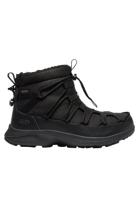 UNEEK SNK CHUKKA II WP TRIPLE BLACK/BLACK by Keen