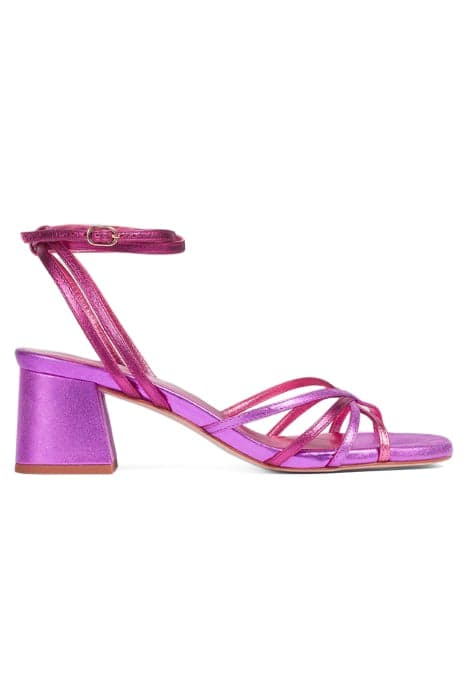 FS STARLET TIE BLOCK HEEL FUCHSIA by LK Bennett