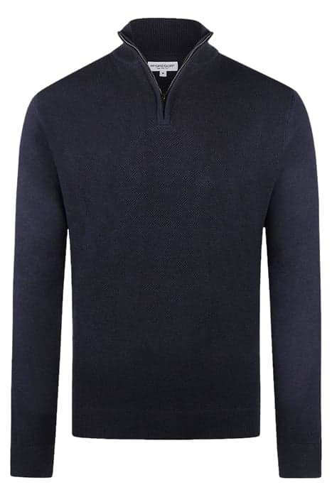 ZIP MOCK SWEATER NAVY by McGregor