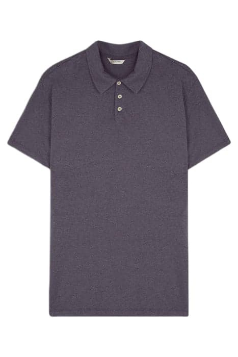 LINEN POLO NAVY by Scalpers