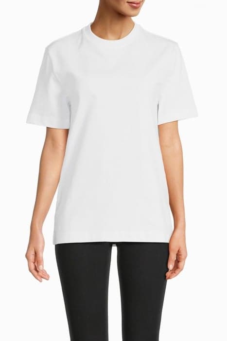 LOGO TEE COTTON WHITE by Helmut Lang