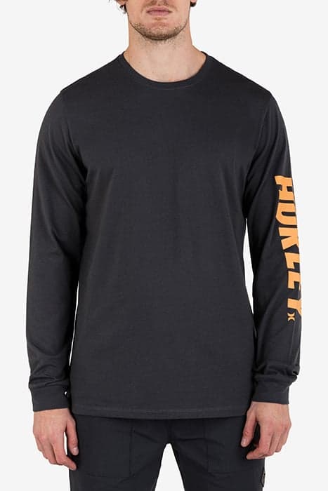 EVD EXPLORE FASTLANE LONG SLEEVE DARK STONE GREY by Hurley