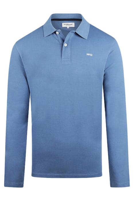 LONG SLEEVE POLO FADED BLUE by McGregor