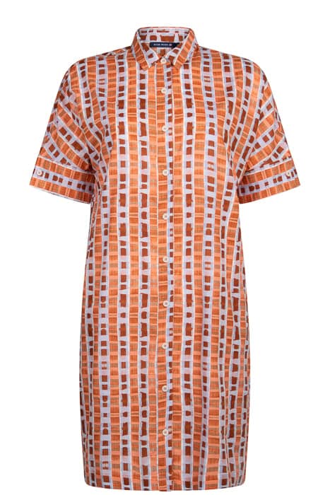 LONG SHIRT DRESS ORANGE by River Woods