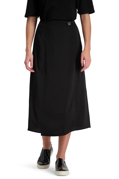 ALBA SATIN SKIRT BLACK by Filippa K