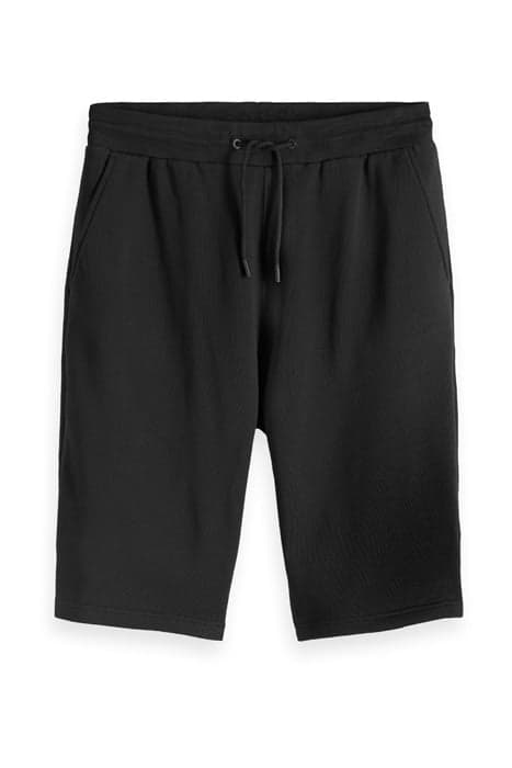 CLUB NOMADE SWEAT SHORT WITH TECH DETAILS BLACK by Scotch & Soda