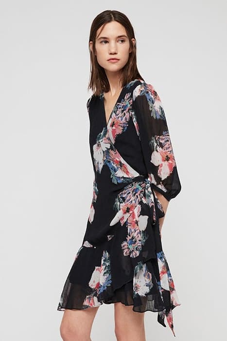 JADE VIOLY DRESS INK BLUE by AllSaints