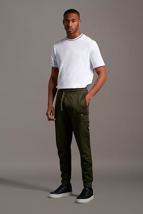 POCKET TRACKPANTS TREK GREEN by Lyle & Scott