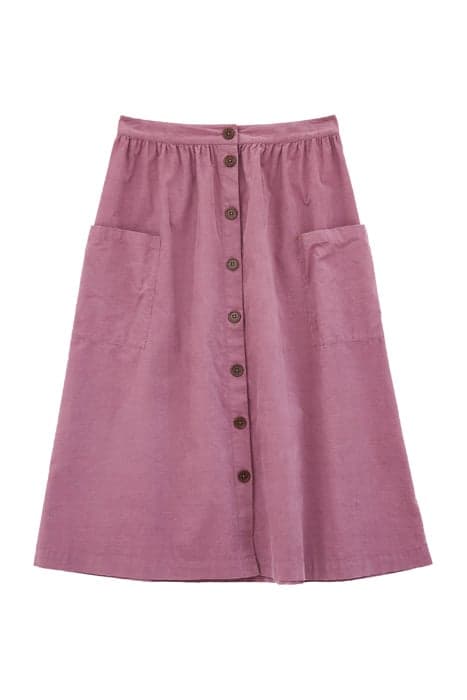 MARGARITA CORD SKIRT MID PINK by White Stuff