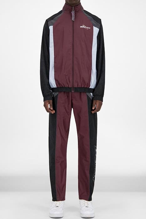 BURGUNDY REFLECTIVE GASAH JACKET by Daily Paper