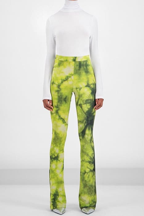 GREEN TIE DYE GARE PANTS by Daily Paper