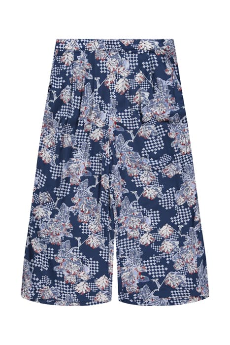 MATILDA CRINKLE CULOTTES BLUE MLT by White Stuff