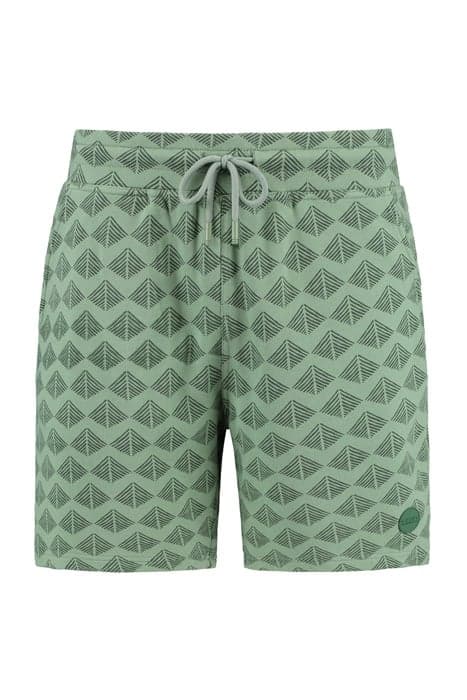 MEN SWEATSHORT PYRAMID HEDGE GREEN by Shiwi