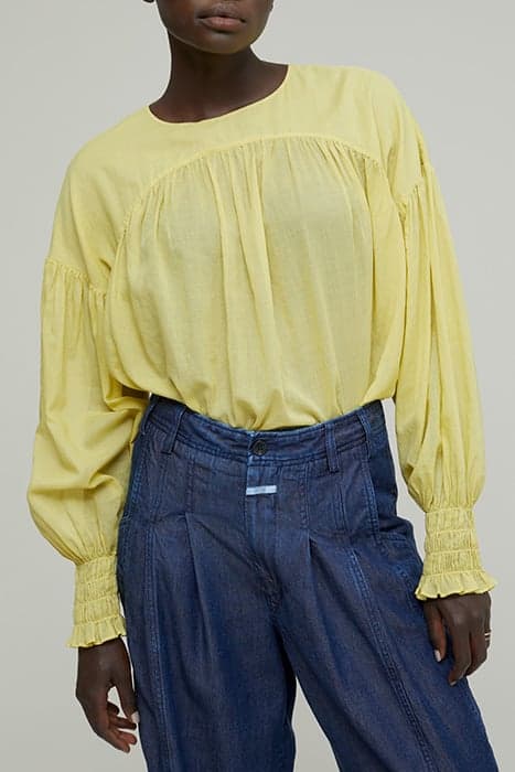 SALMA BLOUSE STRONG MUSTARD by Closed