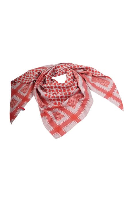 ST. TROPEZ RED/BEIGE SILK by Mucho Gusto