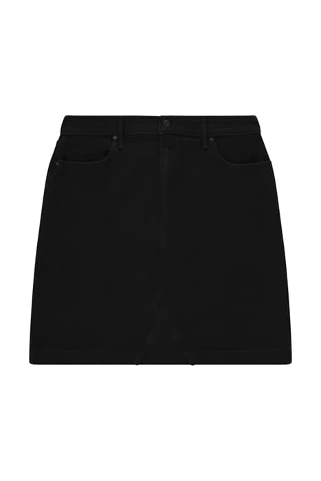 AVA DENIM SKIRT WASHED BLK by White Stuff