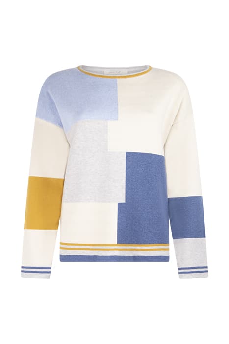 EIMEAR REVERSIBLE JUMPER BLUE MLT by White Stuff