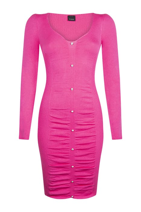 ACCORCIARE DRESS RASPBERRY RED by PINKO