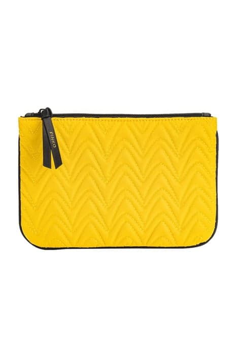 BLAKE BUSTINA NYLON +NAPPA PU WATERY YELLOW by PINKO