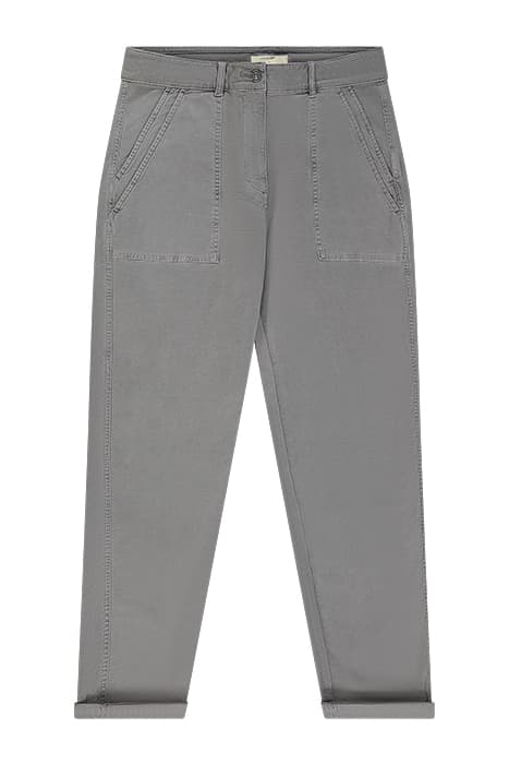 TWISTER ORGANIC CHINO TROUSERS MID GREY by White Stuff