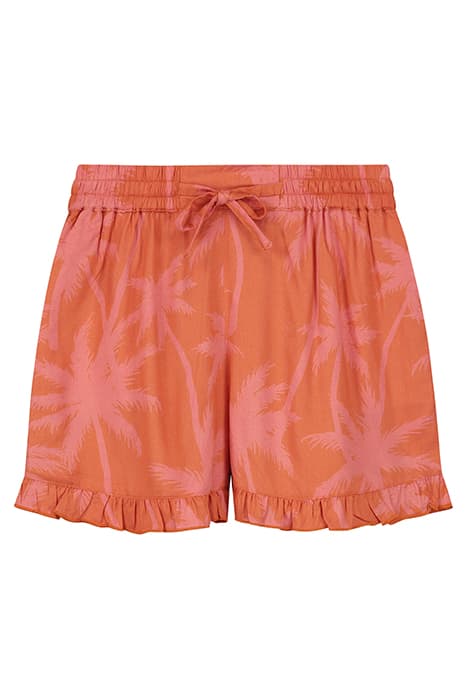 GIRLS COSTA RICA SHORT VACATION PALM SPICE ROUTE BROWN by Shiwi