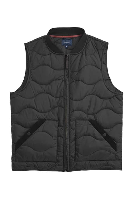 OSBOURNE GILET BLACK MULTI by White Stuff