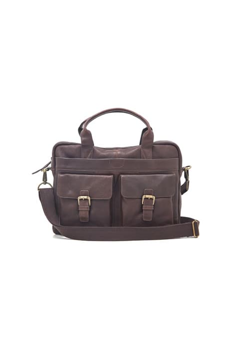 FINN WORK BAG DK BROWN by White Stuff