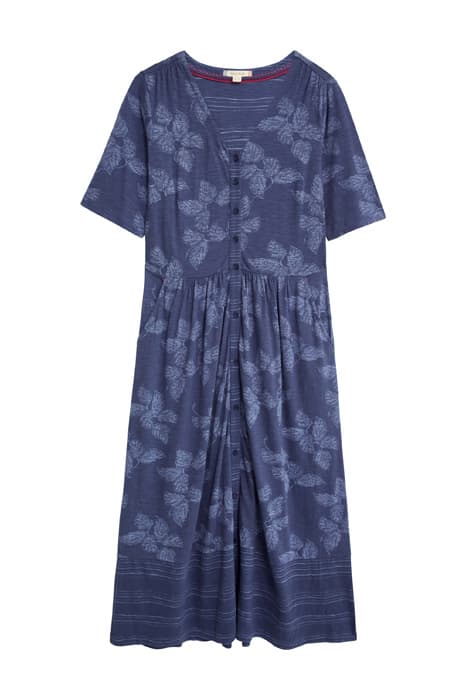 MIA COTTON JERSEY DRESS BLUE MLT by White Stuff