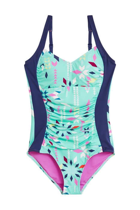 SPLASH SWIMSUIT BLUE MLT by White Stuff