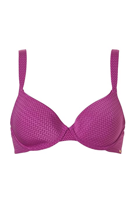 LI BRA T-SHIRT LINDSEY WAVE TYRIAN PINK by Livera