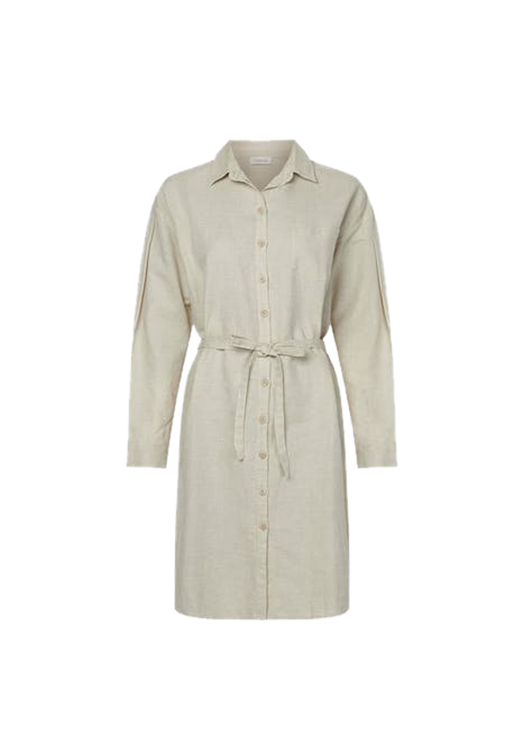 SHIRT DRESS IMRE RAW LINEN by Alchemist