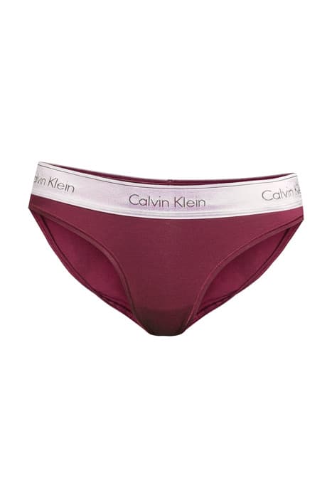 BIKINI LUSH BURGUNDY_SILVER WB by Calvin Klein