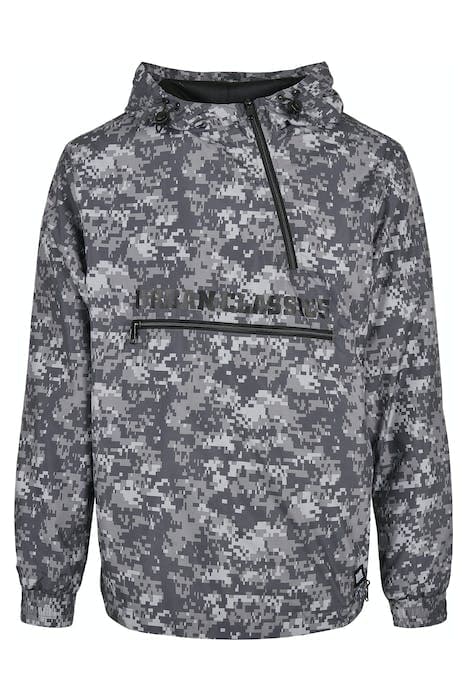 COMMUTER PULL OVER JACKET DARK DIGITAL CAMO by Urban Classics