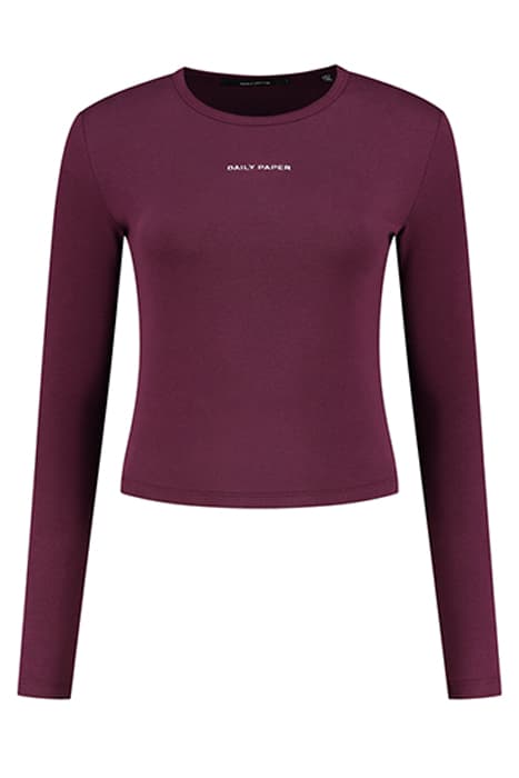 GRAPE PURPLE LYLA LONGSLEEVE by Daily Paper