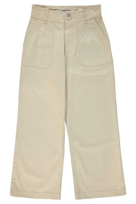 TJW SUPER HR STRAIGHT PANT SMOOTH STONE by Tommy Hilfiger