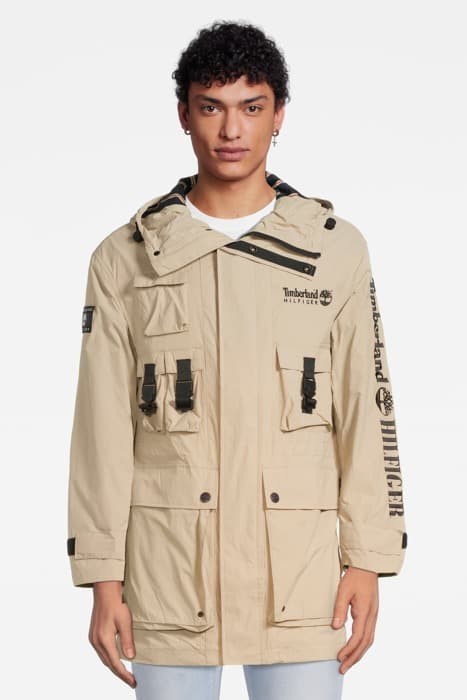 THXTBL RI CARGO PARKA LIGHT SANDALWOOD by Tommy Hilfiger