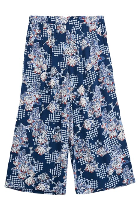 MATILDA CRINKLE CULOTTES BLUE MLT by White Stuff