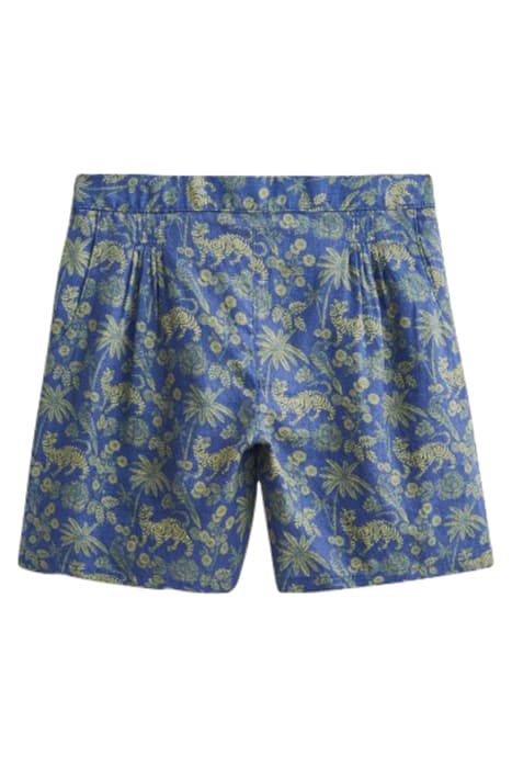 HAYLEY LINEN SHORTS BLUE PR by White Stuff