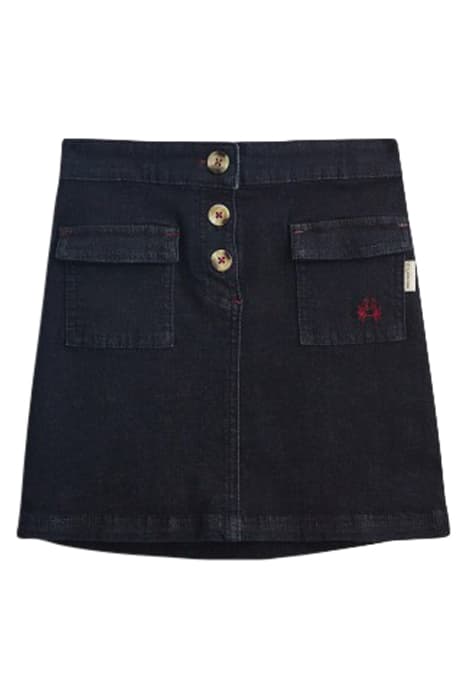 DOLPHINA DENIM SKIRT LGT DENIM by White Stuff