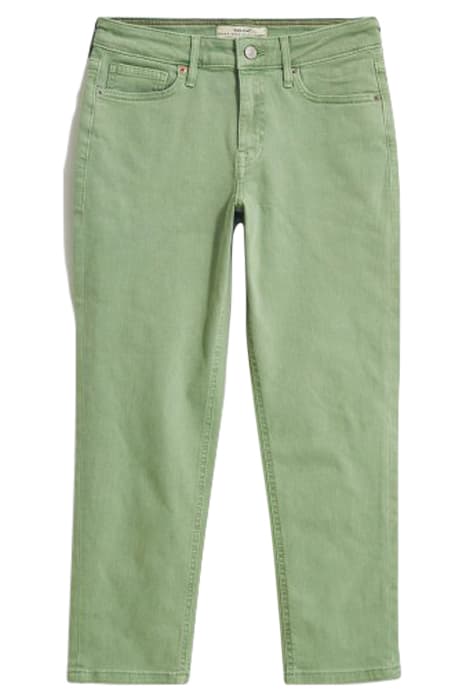 BROOKE STRAIGHT CROP JEAN MID GREEN by White Stuff