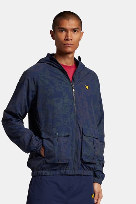 EQUALIZER REFLECTIVE JACKET NAVY by Lyle & Scott